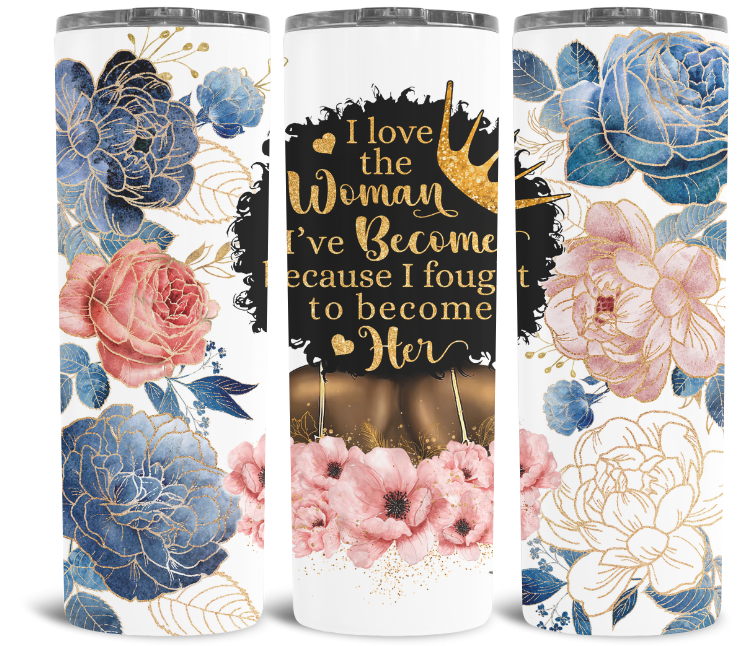 Black Queen Sublimation Tumblers - Various Designs